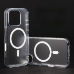 The matte semi-transparent phone case has a magnetic attraction function and is equipped with four-corner airbags for drop resistance