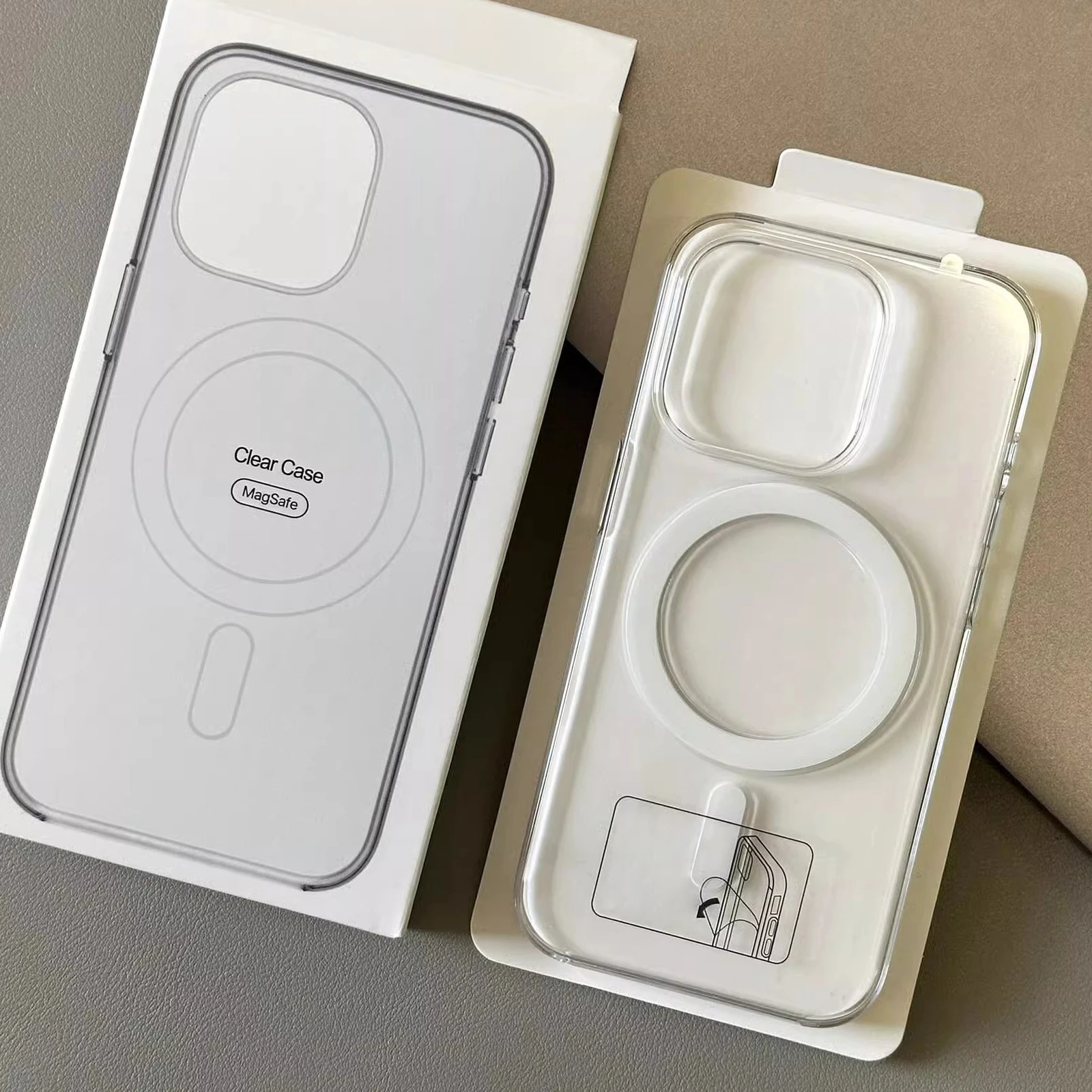 MagSafe case transparent phone case for iPhone